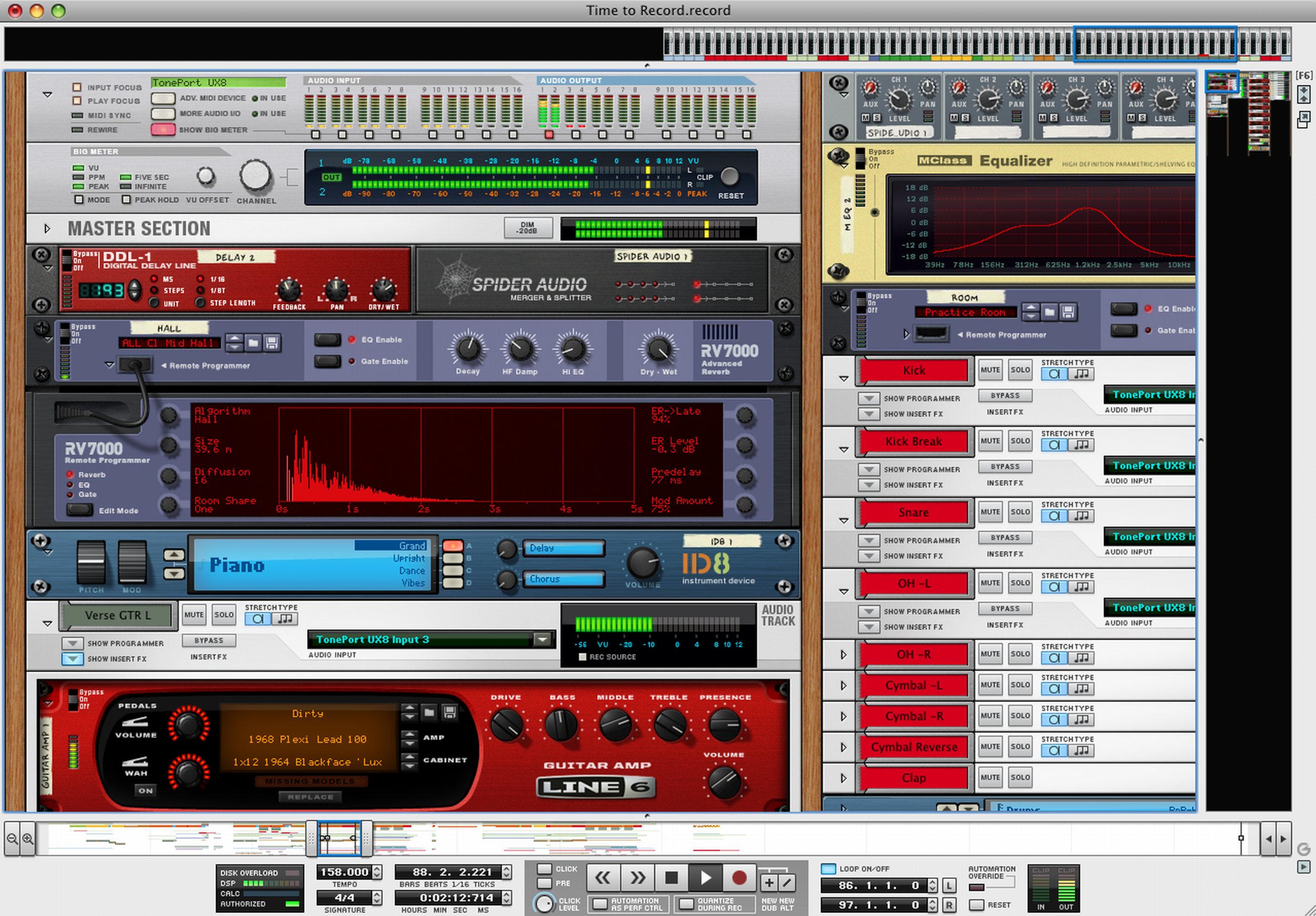 Propellerhead Record (for Reason Owners) Software Recording Studio